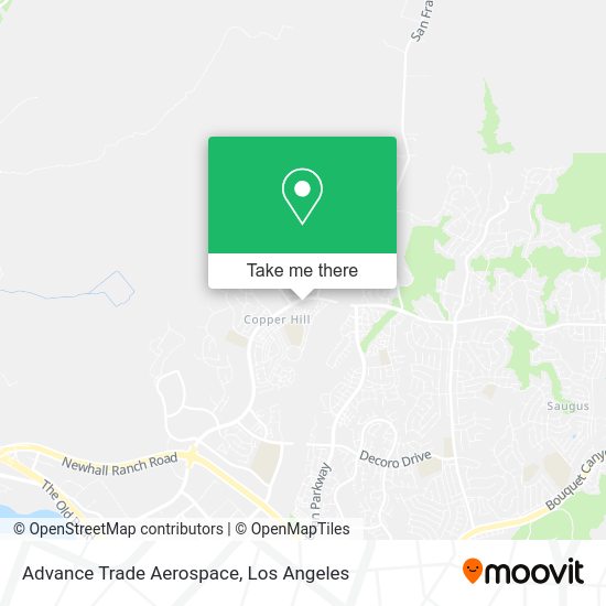 Advance Trade Aerospace map