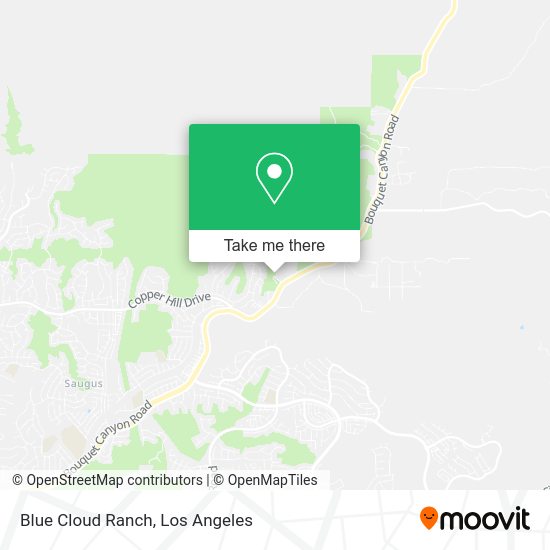 Blue Cloud Ranch map
