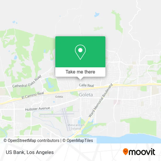 US Bank map