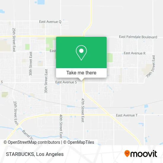 STARBUCKS map