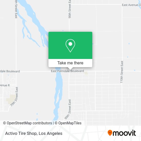 Activo Tire Shop map