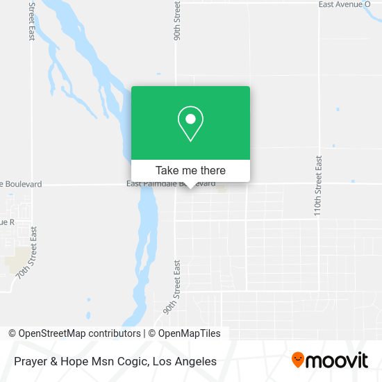 Prayer & Hope Msn Cogic map