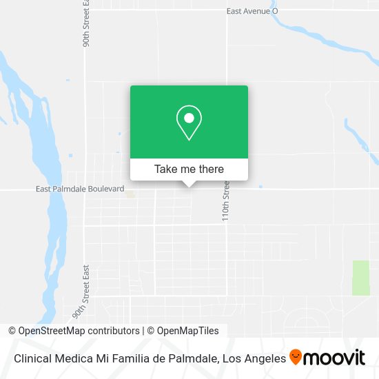 Clinical Medica Mi Familia de Palmdale map