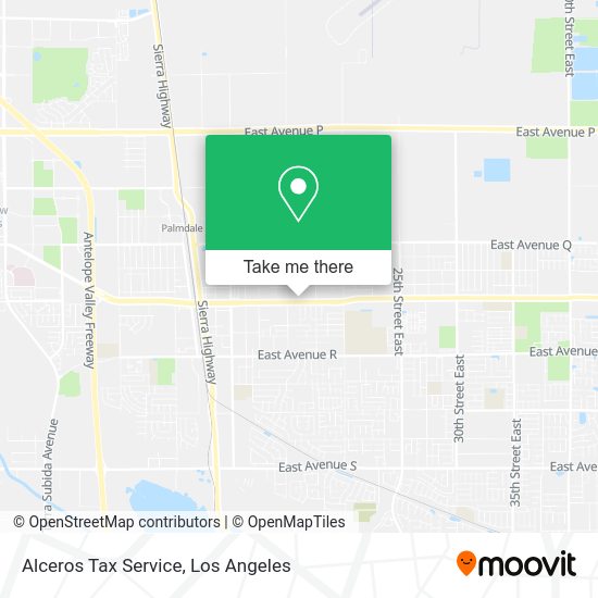 Alceros Tax Service map
