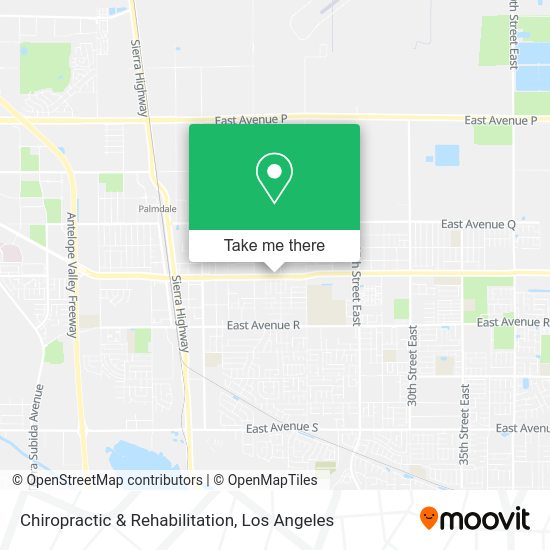 Chiropractic & Rehabilitation map