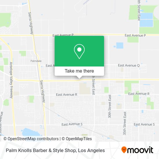 Palm Knolls Barber & Style Shop map