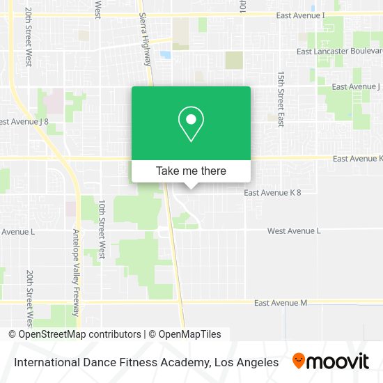 International Dance Fitness Academy map