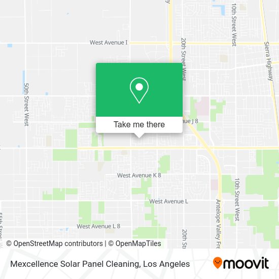 Mapa de Mexcellence Solar Panel Cleaning