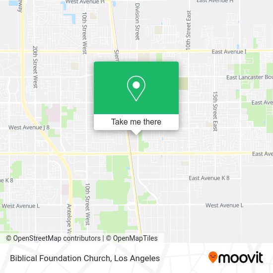 Mapa de Biblical Foundation Church