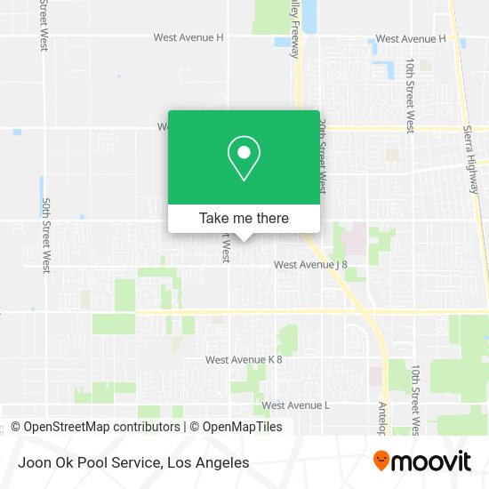 Joon Ok Pool Service map