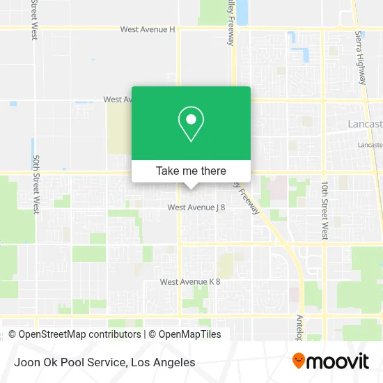Joon Ok Pool Service map