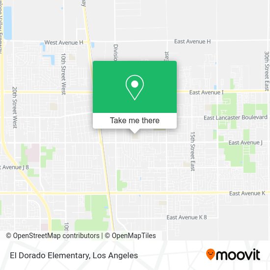 Mapa de El Dorado Elementary