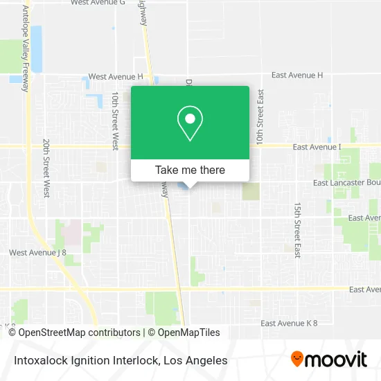 Intoxalock Ignition Interlock map