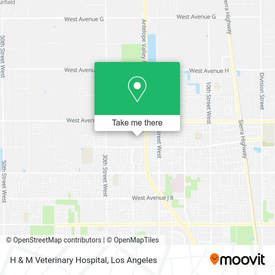 H & M Veterinary Hospital map