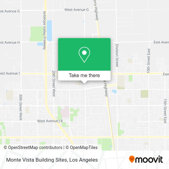 Mapa de Monte Vista Building Sites