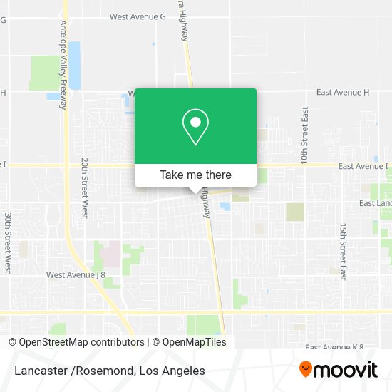 Lancaster /Rosemond map
