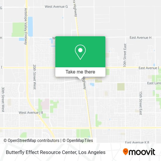 Butterfly Effect Resource Center map