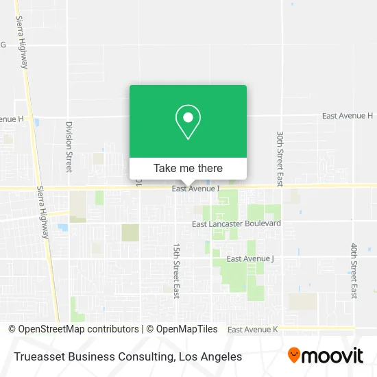 Trueasset Business Consulting map