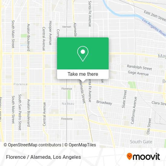 Florence / Alameda map