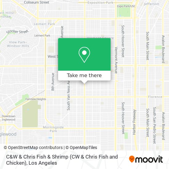 C&W & Chris Fish & Shrimp (CW & Chris Fish and Chicken) map