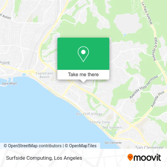 Mapa de Surfside Computing