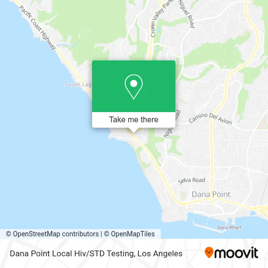 Dana Point Local Hiv / STD Testing map