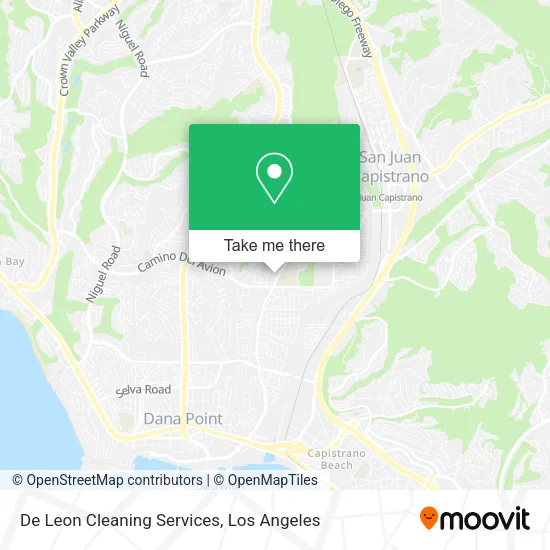 Mapa de De Leon Cleaning Services