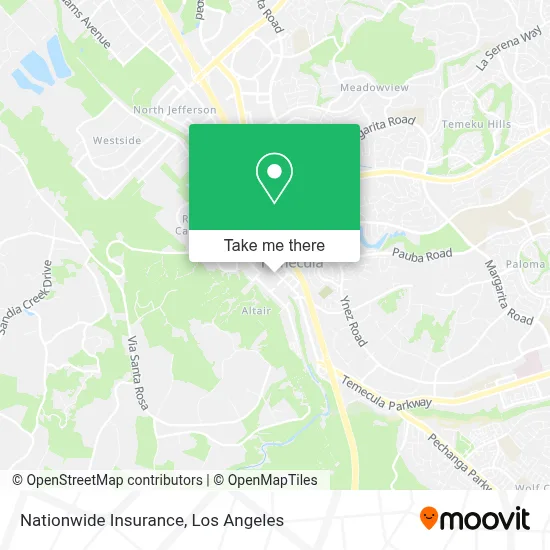 Nationwide Insurance map