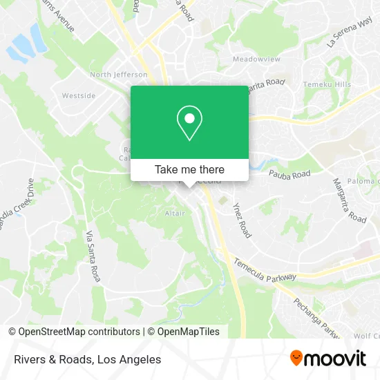Rivers & Roads map