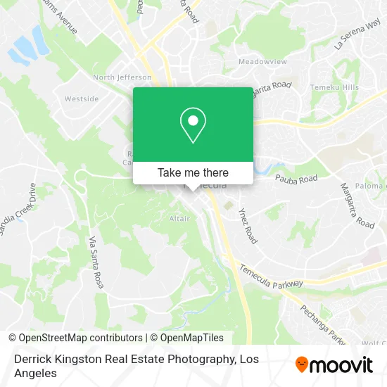 Derrick Kingston Real Estate Photography map