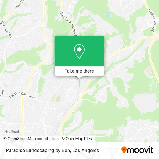Mapa de Paradise Landscaping by Ben