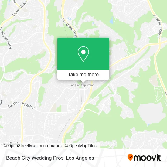 Beach City Wedding Pros map