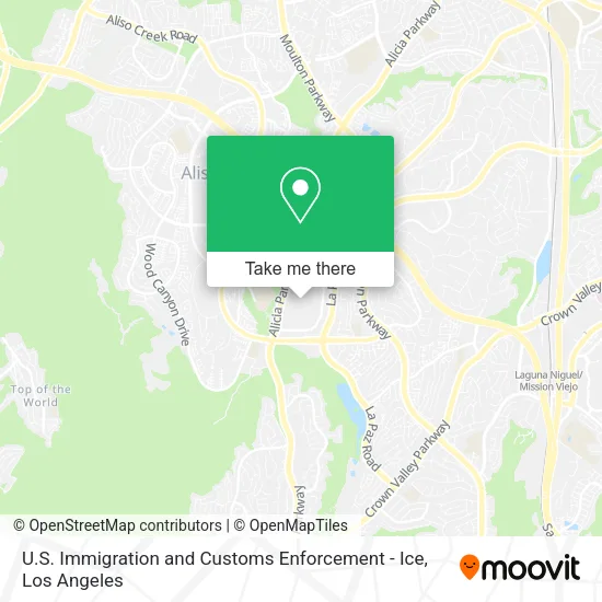 U.S. Immigration and Customs Enforcement - Ice map