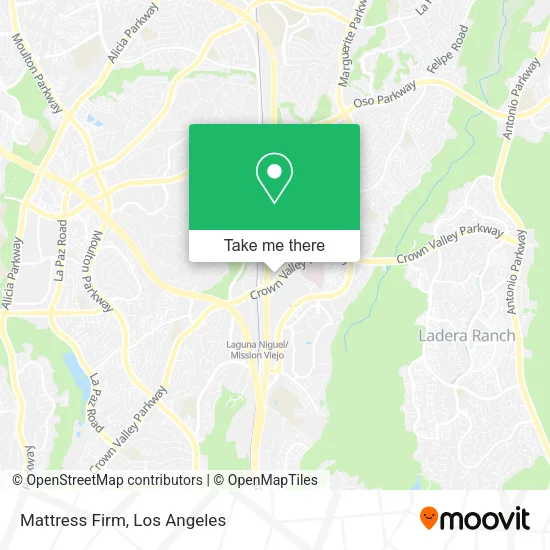 Mattress Firm map