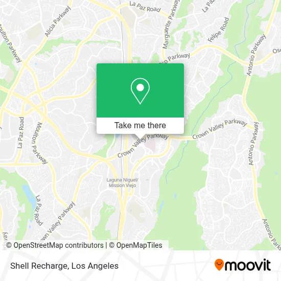 Shell Recharge map