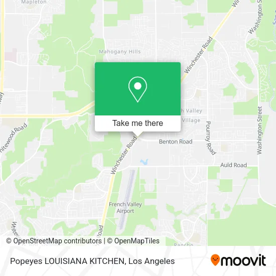 Popeyes LOUISIANA KITCHEN map