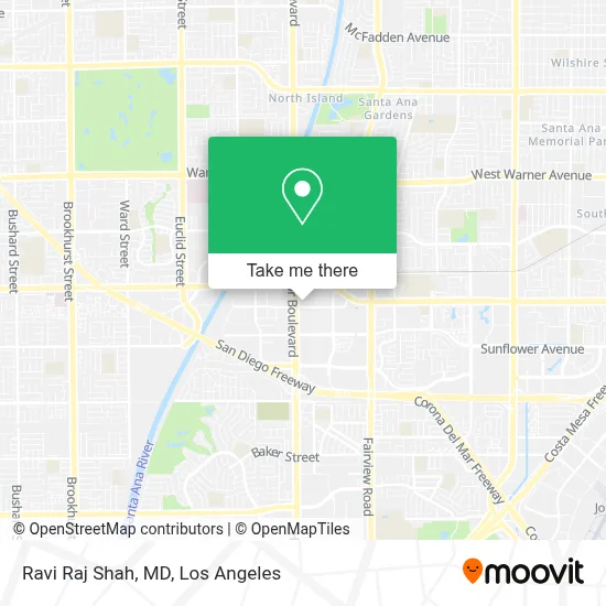 Ravi Raj Shah, MD map