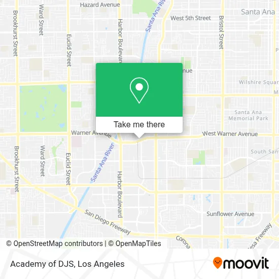 Academy of DJS map
