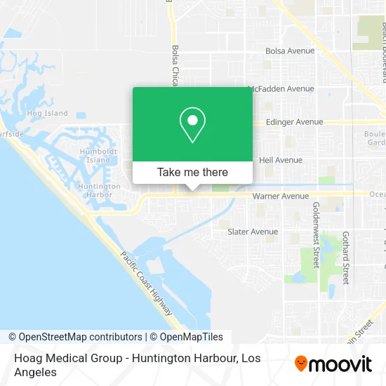Hoag Medical Group - Huntington Harbour map