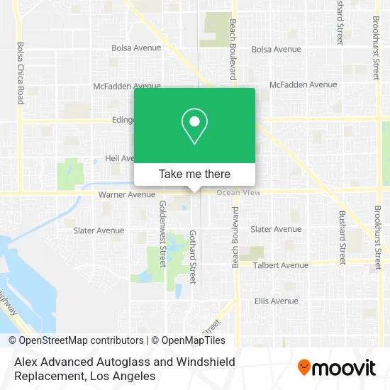 Alex Advanced Autoglass and Windshield Replacement map