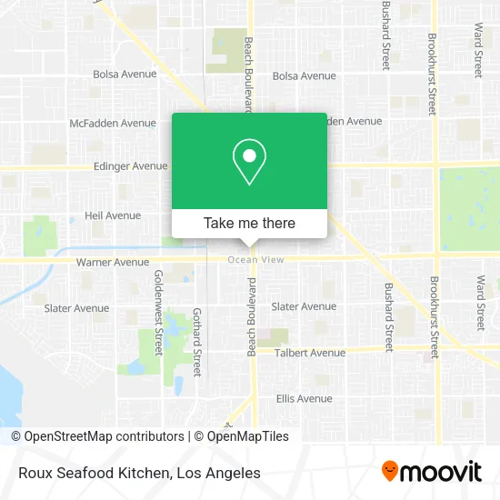 Roux Seafood Kitchen map