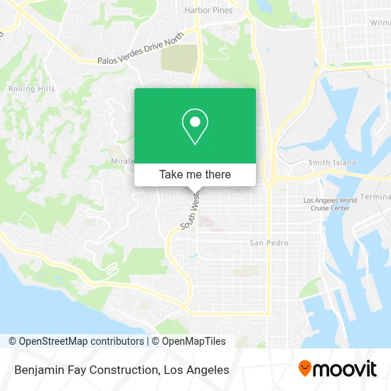 Benjamin Fay Construction map