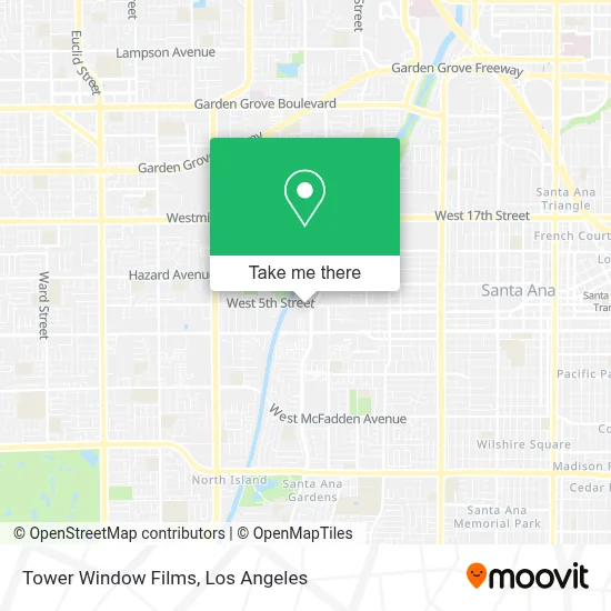 Tower Window Films map