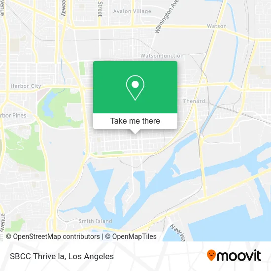 SBCC Thrive la map