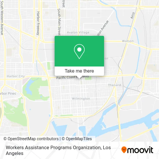 Workers Assistance Programs Organization map