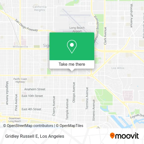 Mapa de Gridley Russell E