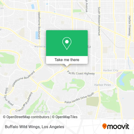 Buffalo Wild Wings map