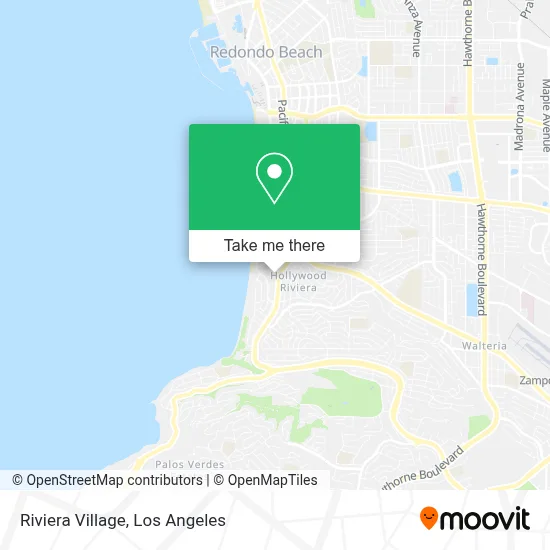 Riviera Village map