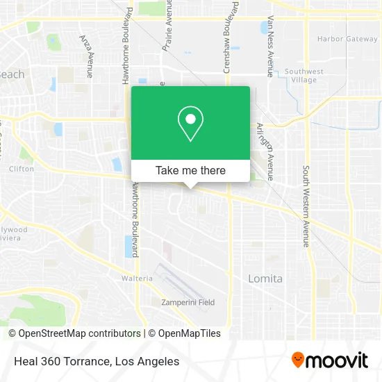 Heal 360 Torrance map