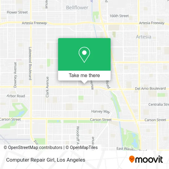 Mapa de Computer Repair Girl